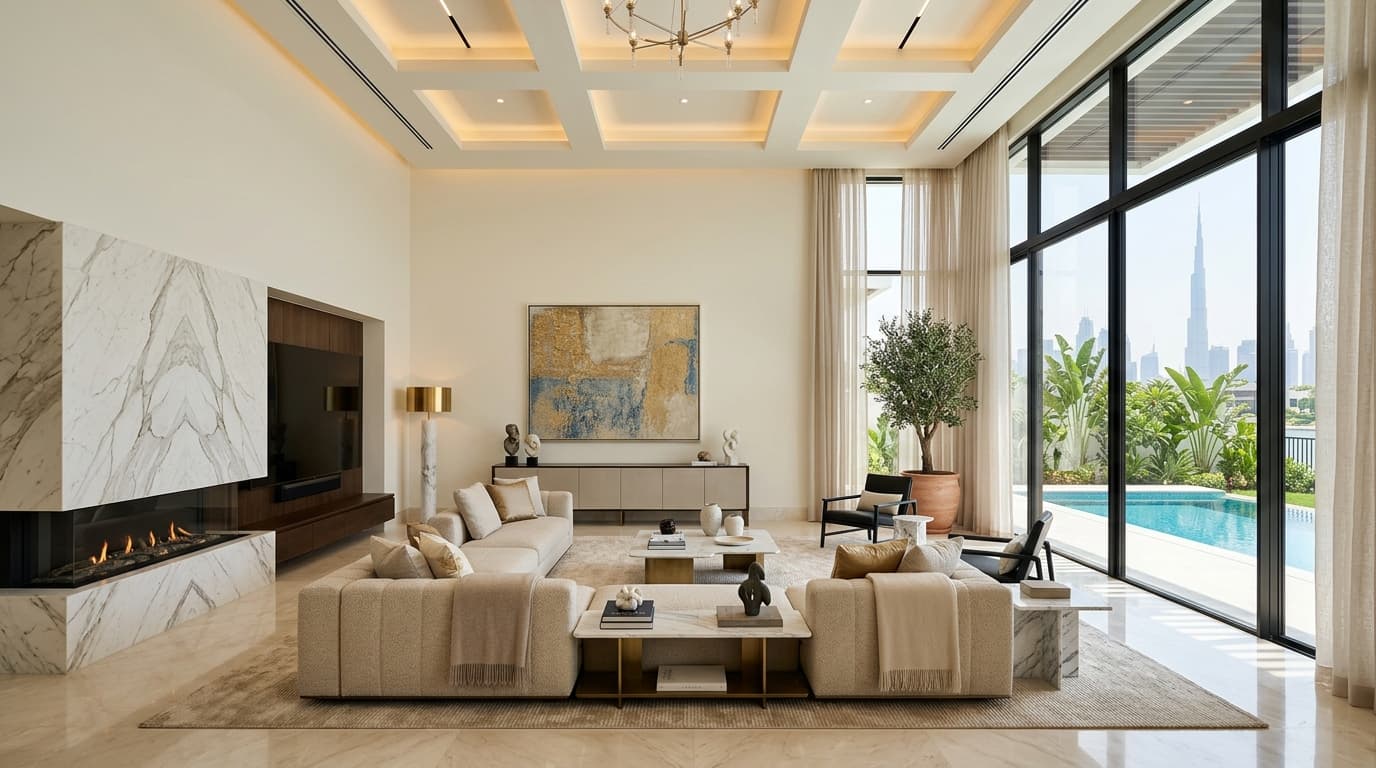NexGen maintenance teams Dubai luxury villa project background