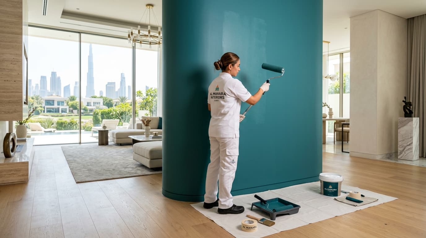 Wall Maintenance & Repainting Services